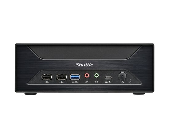 Slim Mini PC Barebone Shuttle XH810 XPC komplekts, 8GB DDR5, LGA1851, 120W Personālie datori