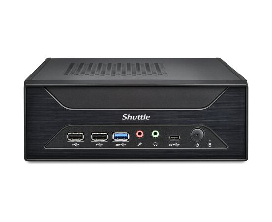 Slim Mini PC Barebone Shuttle XH810 XPC komplekts, 8GB DDR5, LGA1851, 120W Personālie datori