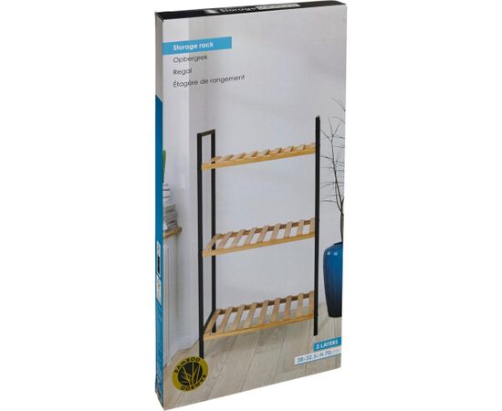 PÓŁKA REGAŁ NA BUTY 3 POZIOMY BAMBUS EXCELLENT HOUSEWARE Новинки Для дома и сада 