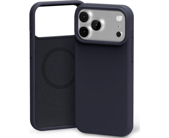 Case Mercury Pure Magsafe Silicon Case Apple iPhone 17 Pro/18 Pro dark blue Neoriģinālie Maciņi