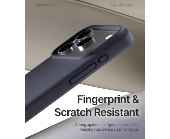 Case Mercury Pure Magsafe Silicon Case Apple iPhone 17 Pro/18 Pro dark blue Neoriģinālie Maciņi