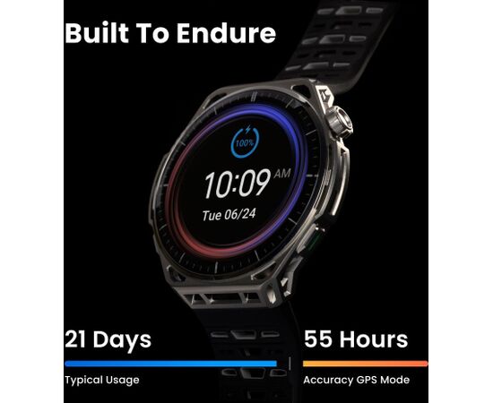 Amazfit Balance 3 Black Titan Smart-Watch Умные часы