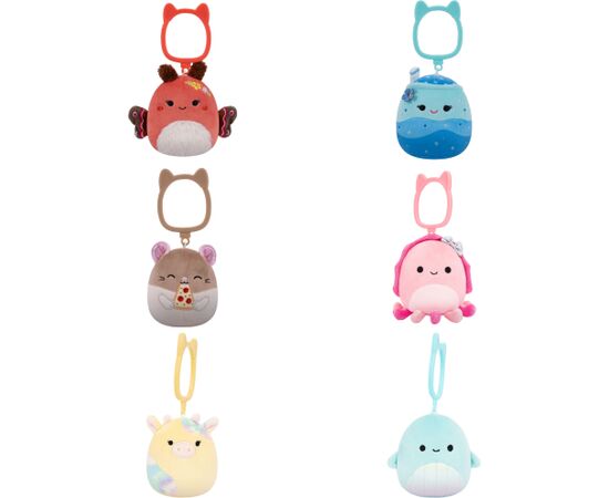 SQUISHMALLOWS W31 Плюшевый брелок, 8 см Мягкие игрушки