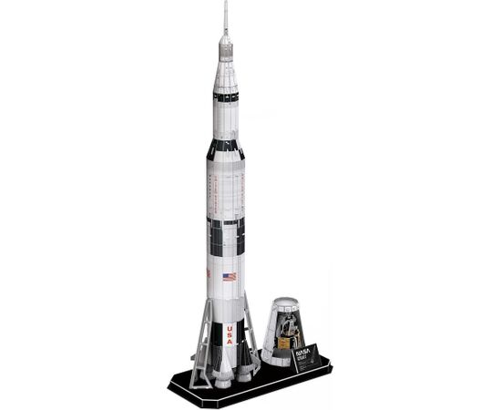 Cubic Fun CUBICFUN NASA 3D puzle Apollo Saturn V raķete Puzles