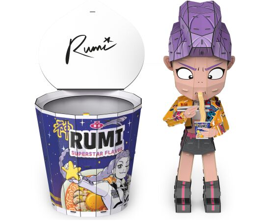 K-POP DEMON HUNTERS 4D PUZZLE Puzle Ramen Cup Rumi Puzles