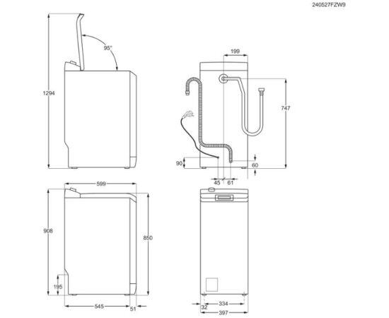 Electrolux EW6T106E Jaunumi Sadz. tehnika