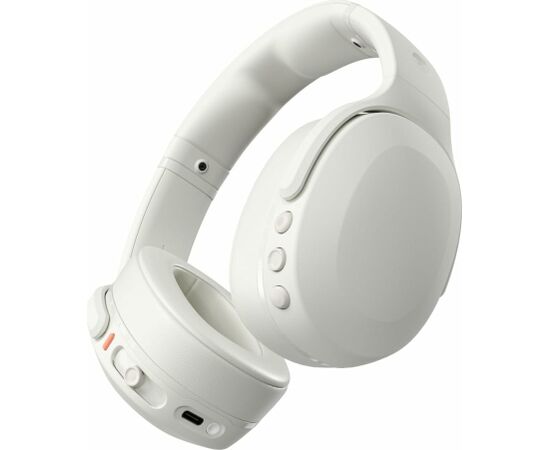 Skullcandy Crusher Evo bezvadu Bluetooth austiņas ar pār ausīm, White Austiņas