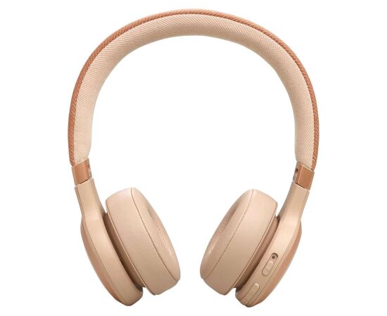 JBL LIVE 670 NC Bezvadu Bluetooth austiņas uz auss sandstone Austiņas