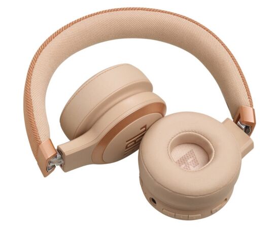 JBL LIVE 670 NC Bezvadu Bluetooth austiņas uz auss sandstone Austiņas