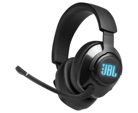 JBL Quantum 400 Over-Ear-Gaming-Headset, Black Austiņas