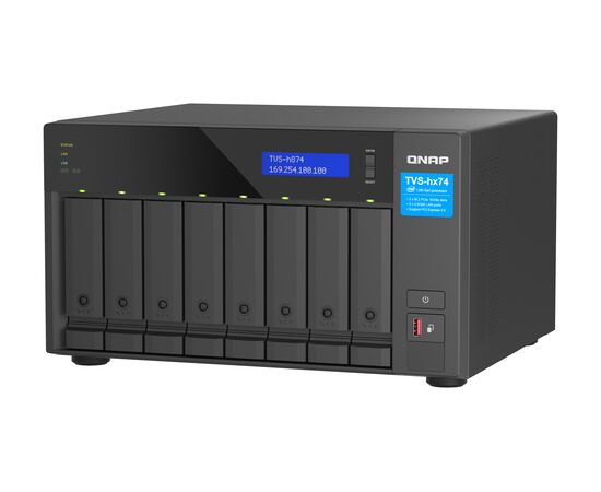 Failu serveris Qnap TVS-h874-i5-32G Ārējie cietie diski HDD SSD