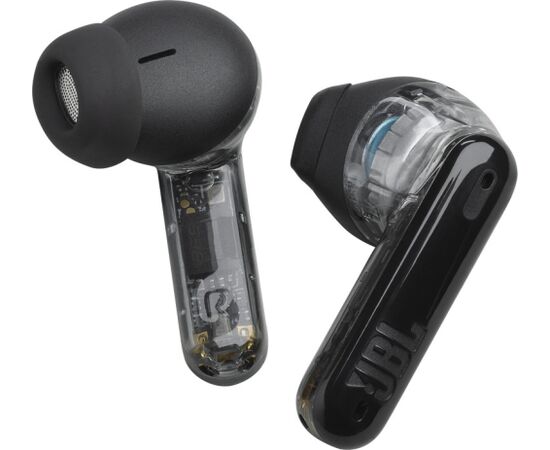 JBL TUNE FLEX - True Wireless Kopfhörer Noise Cancelling Ghost Black Austiņas