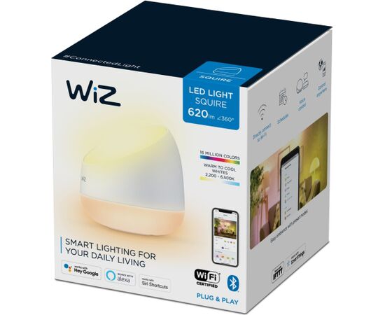 Настольная лампа WiZ LED WIZ SQUIRE RGB [331|3] Новости - Для офиса