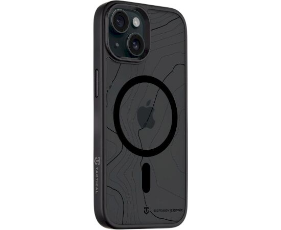 Tactical MagForce Hyperstealth Sika Cover Aizsargapvalks priekš iPhone 15 / asfalts Neoriģinālie Maciņi
