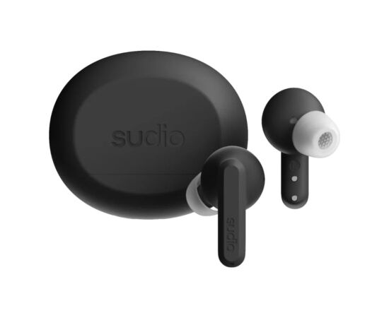 SUDIO   Earbuds | A3 Pro | Bluetooth | In-ear | Microphone | Cloudy Black | Noise canceling | Wireless Austiņas