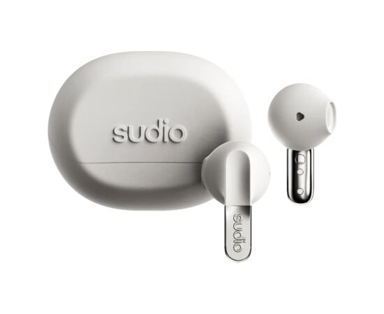 SUDIO   Earbuds | N3 | Bluetooth | On-ear | Microphone | Milky White | Wireless Austiņas