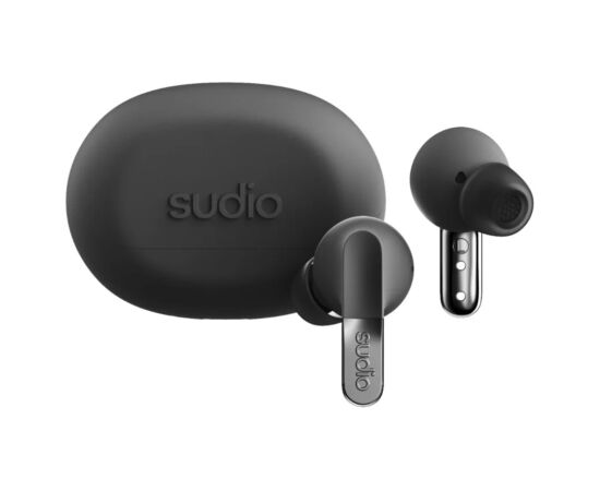 SUDIO   Earbuds | N3 Pro | Bluetooth | In-ear | Microphone | Titanium Black | Noise canceling | Wireless Austiņas