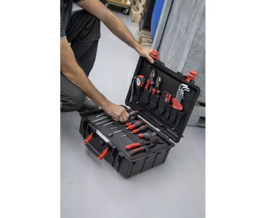Wiha tool case Basic L mechanic (black/red, 36 pieces, with case) Jaunumi -Dārzam