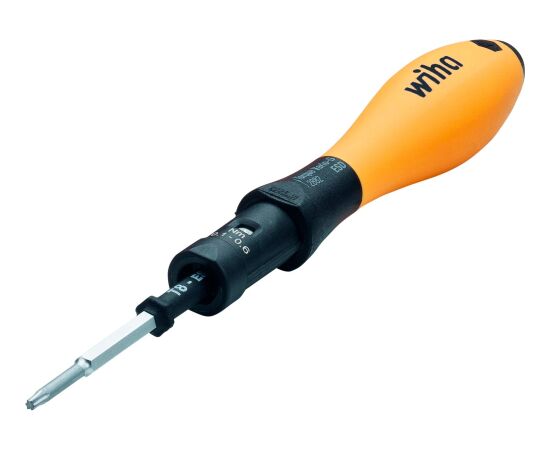 Wiha torque screwdriver set TorqueVario-S Micro ESD (black/yellow, 18 pieces, 0.1 - 0.6Nm) Новинки Для дома и сада 