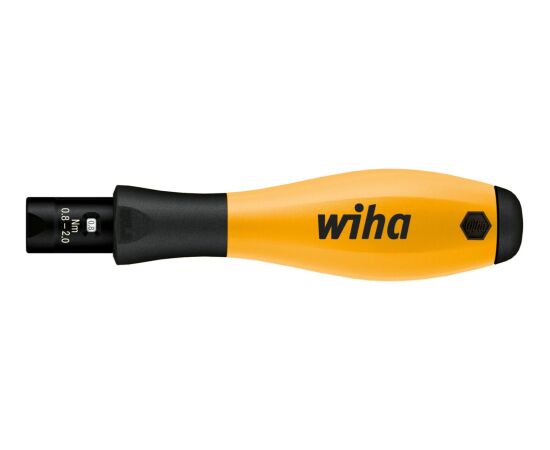 Wiha torque screwdriver set TorqueVario-S Micro ESD (black/yellow, 18 pieces, 0.1 - 0.6Nm) Новинки Для дома и сада 