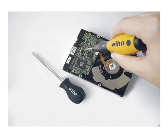 Wiha torque screwdriver set TorqueVario-S Micro ESD (black/yellow, 18 pieces, 0.1 - 0.6Nm) Новинки Для дома и сада 