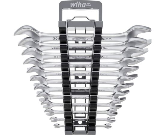Wiha double open-end wrench set, 12 pieces, wrench (SW 6 - 32mm) Новинки Для дома и сада 