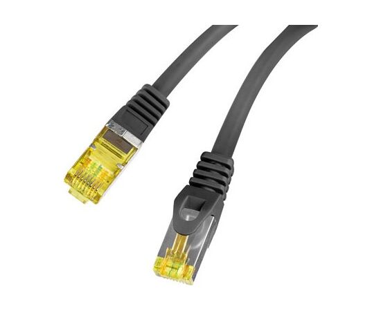 Lanberg PCF6A-10CU networking cable Black 2 m Cat6a S/FTP (S-STP) Round Сетевые кабели