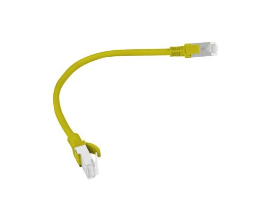 Lanberg PCU6-10CC-0025-Y networking cable Yellow 0.25 m Cat6 U/UTP (UTP) Tīkla vadi