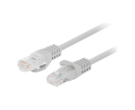 Lanberg PCU6-10CC-0750-S networking cable Grey 7.5 m Cat6 U/UTP (UTP) Tīkla vadi