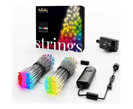 Twinkly Strings intelligent lighting string (multicolour + white edition) Ziemassvētku lampiņas, LED virtenes