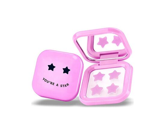 Biovene Pimple Star Patches & Mirror Case - Sada růžových náplastí ( 32 ks ) Jaunumi - Smaržas