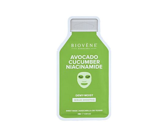 Biovene Dewy Moist Mask - Hydratační plátýnková maska 25ml Jaunumi - Smaržas
