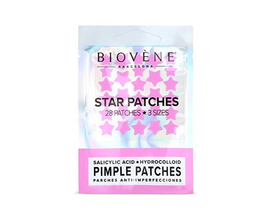 Biovene Pink Star Patches - Náplast na nedokonalosti ( 28 ks ) Духи и косметика