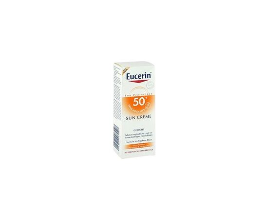 Eucerin Sun Creme SPF 50 + - highly protective sunscreen on your face 50ml Ķermeņa kosmētika