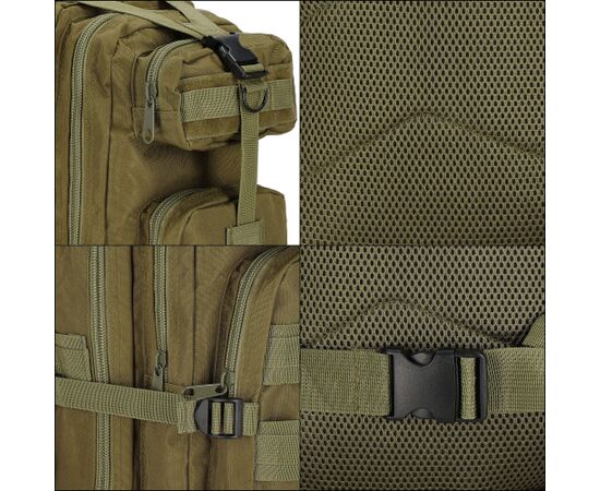 Springos Mugursoma, 38 l, zaļa — CS0066 Mugursomas