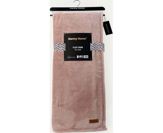 Blanket PLUSH 130x160cm, pink Новинки Для дома и сада 