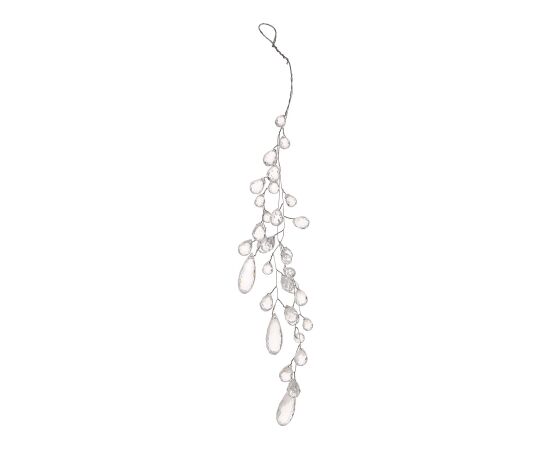 Christmas ornament SHINE H30cm, transparent Новинки Для дома и сада 