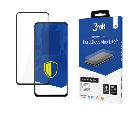 3MK Xiaomi  POCO X4 Pro 5G Black - HardGlass Max Lite Ekrānu aizsardzība