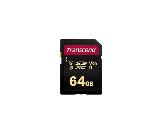 TRANSCEND SDXC/SDHC 700S 64GB UHS-II U3 Class 10 V90