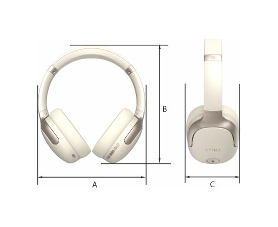 Manta HDP1001CR Rytmo Elegance Cream Austiņas
