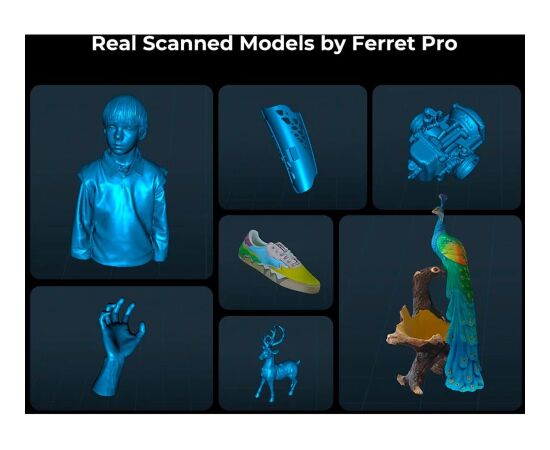 Creality CR-Scan Ferret Pro, 3D scanner (black) Сканеры