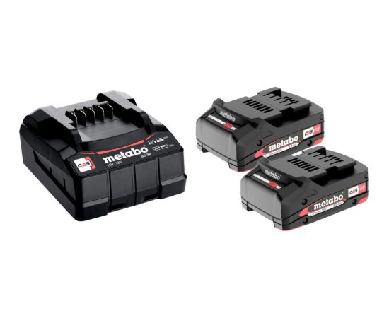 Metabo basic set 2 x 2.0 Ah Новинки Для дома и сада 