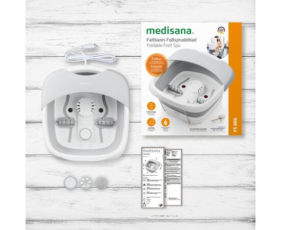 Medisana FS 886 foot bath White Jaunumi - Skaistums