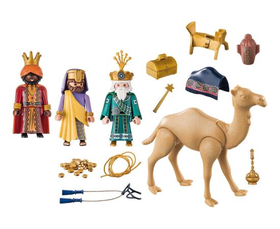 Playmobil Klocki Trzej królowie (9497) Машины и аксессуары