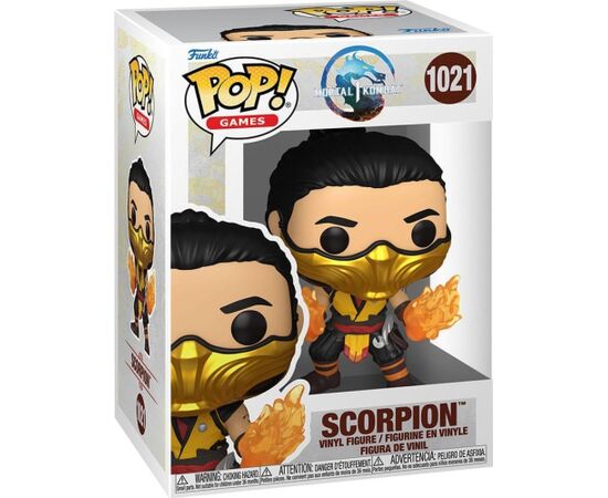 Figurka Funko Pop Funko POP Mortal Kombat 1021 Scorpion Фигурки и герои