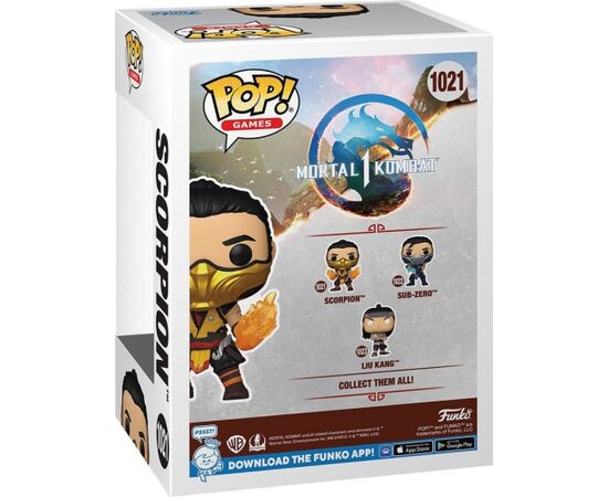 Figurka Funko Pop Funko POP Mortal Kombat 1021 Scorpion Фигурки и герои