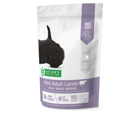 Nature's Protection Mini Adult Lamb 7,5 kg Uzkodas sunim