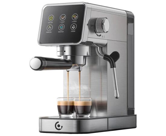AMZCHEF CE-AZ-EM1507-SV Piston-Type Espresso Machine Kafijas aparāti