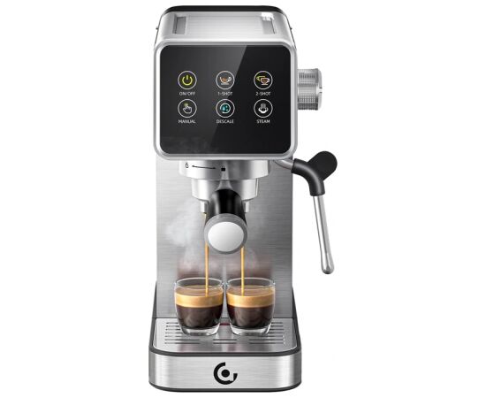 AMZCHEF CE-AZ-EM1507-SV Piston-Type Espresso Machine Kafijas aparāti