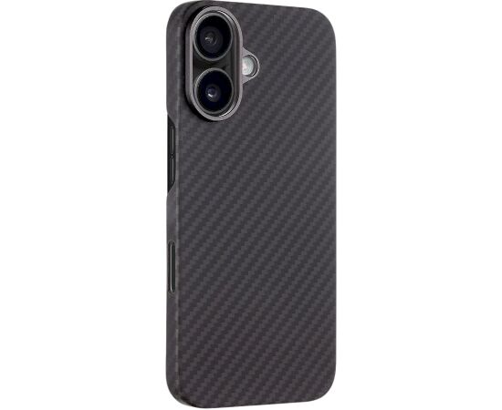 Tactical MagForce Aramid Cover Aizsargapvalks priekš Apple iPhone 16 / melns Neoriģinālie Maciņi